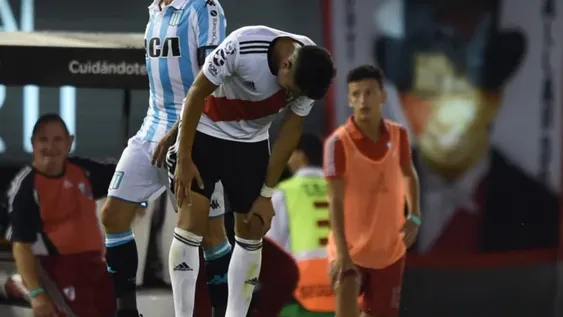 Exequiel Palacios se fracturó y tendrá más de un mes de recuperación
