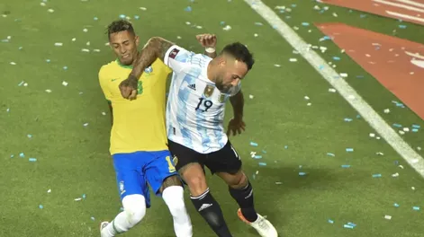 El pícaro comentario de Otamendi sobre el codazo a Raphinha