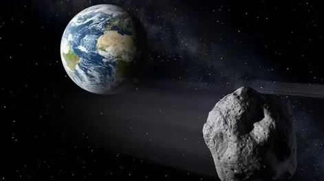 La imagen del gran asteroide que pasó cerca de la Tierra este miércoles