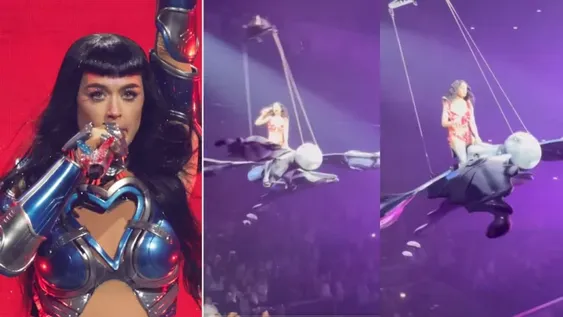 El aterrador momento que vivió Katy Perry durante un show en San Francisco