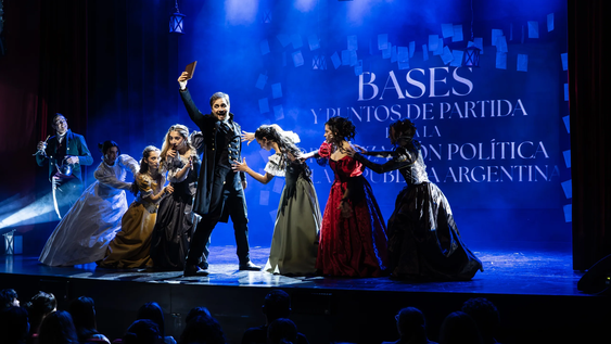 Tras agotar funciones en el Teatro Regina, Alberdi cerró el 2025 en el Palacio Libertad.&nbsp; 