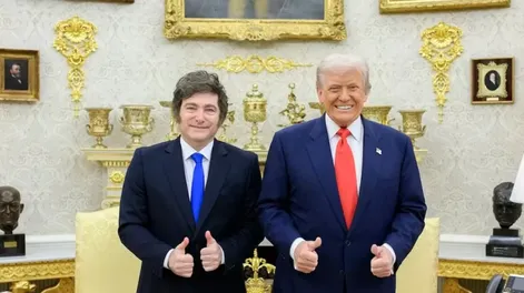 Milei y Trump