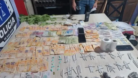 Desbaratan el kiosco de drogas de un narco