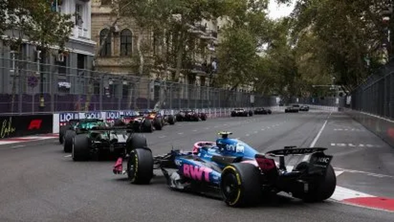 Tras un buen arranque, Franco Colapinto terminó último en el GP de Azerbaiyán de la Fórmula 1