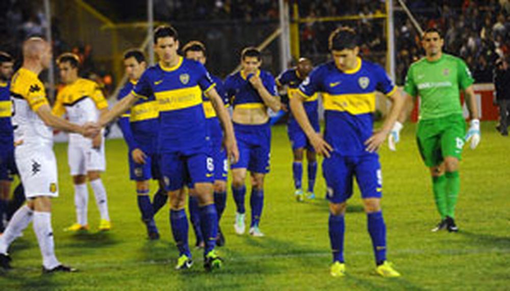 Boca naufragó en Bahía