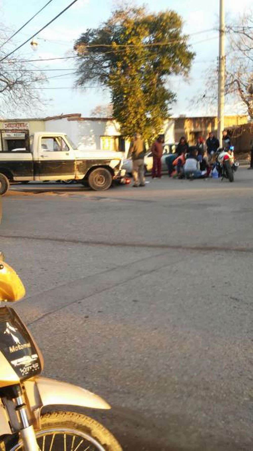 Madre e hija fueron internadas luego de ser atropelladas