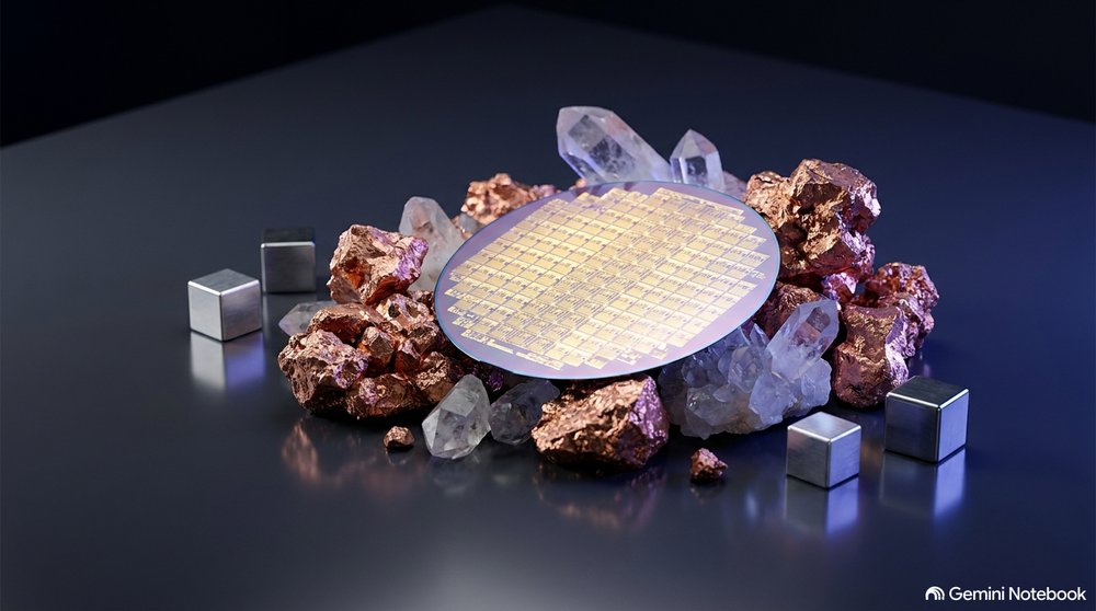 El lado físico de la tecnología: los minerales de la inteligencia artificial que mueven al mundo.