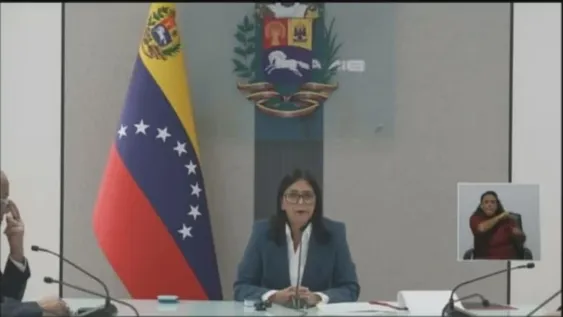 Se especulaba con que la segunda al mando en Venezuela estaba en Rusia, pero se encontraba en su país.