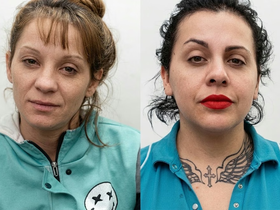Las mujeres que quedaron involucradas en el asalto.&nbsp;