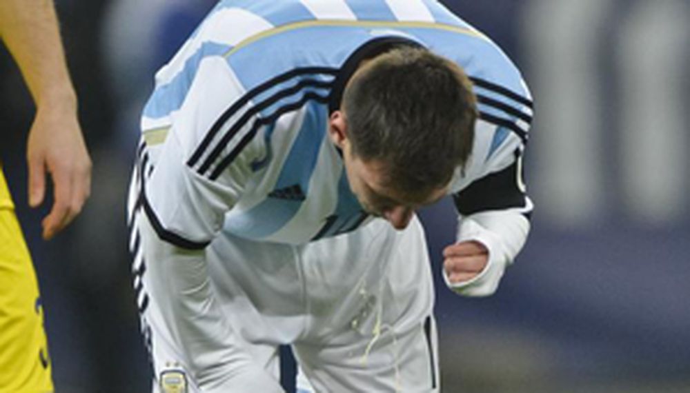 “Lo de los vómitos me pasa hasta en mi casa”, dijo Messi