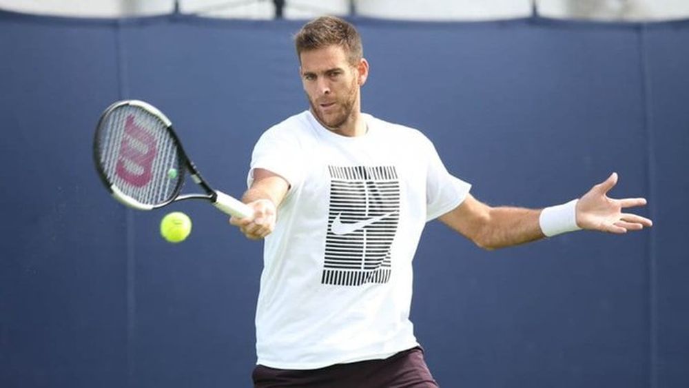 Del Potro recibió el alta médica para el inicio de la rehabilitación en la rodilla derecha