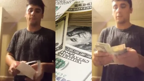 Un argentino mostró en TikTok cuál es su sueldo en Estados Unidos y causó revuelo
