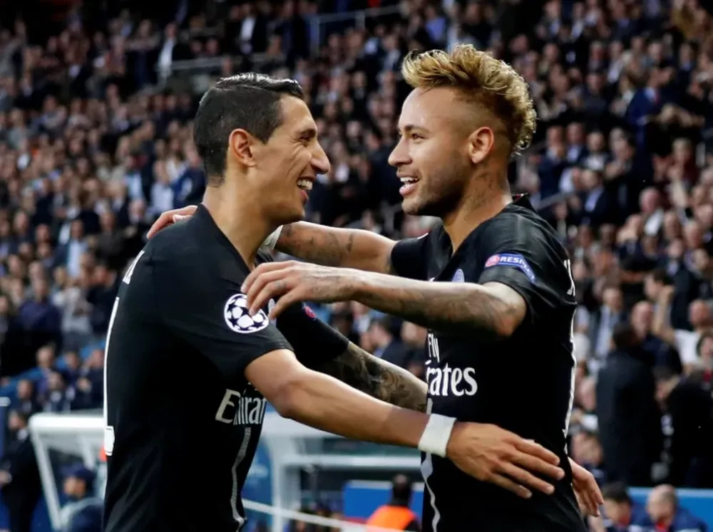Un gol de Di María y tres de Neymar en la aplastante victoria del PSG