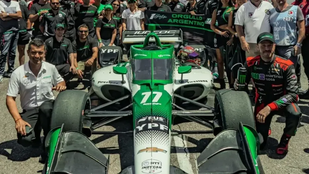 Agustín Canapino correrá toda la temporada en el IndyCar de Estados Unidos