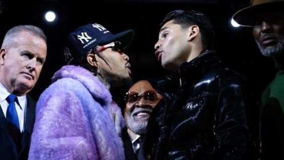 Davis y García presentaron su pelea