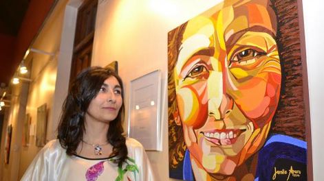 Exposición de Jamile Apara en Alianza Francesa