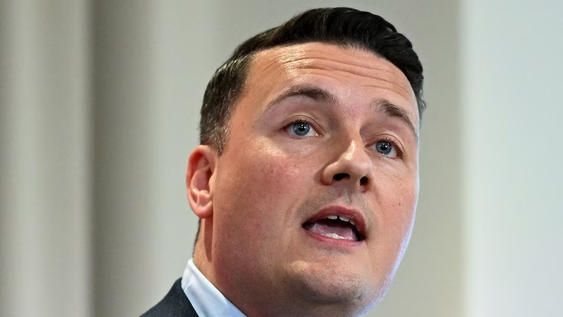 El secretario de Defensa británico, Wes Streeting.