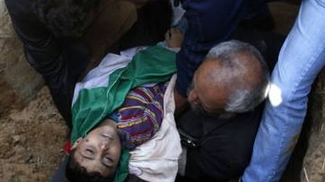 Hay 107  muertos  en Gaza
