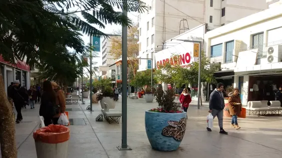 El comercio abrió y la gente aprovechó el lunes no laborable para recorrer los negocios