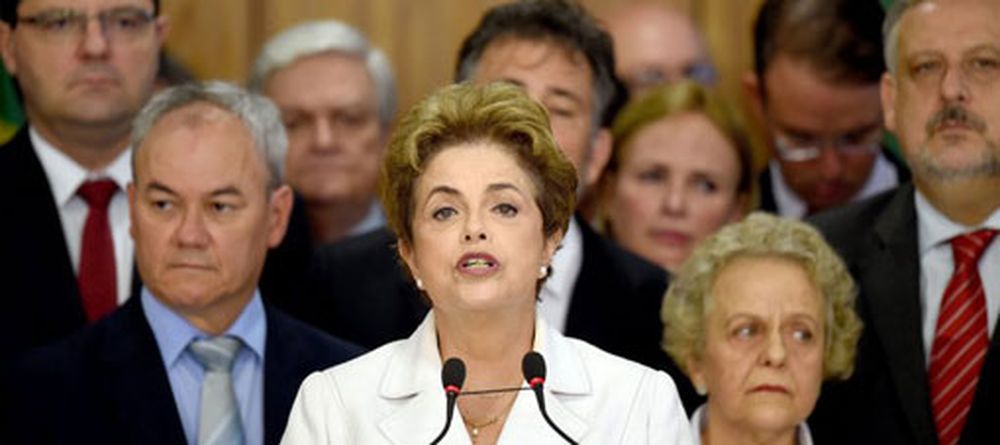 Dilma: el juicio es “fraudulento, un verdadero golpe”