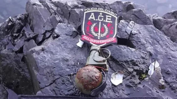 Investigan la aparición de granadas de guerra en el Lago Epuyén