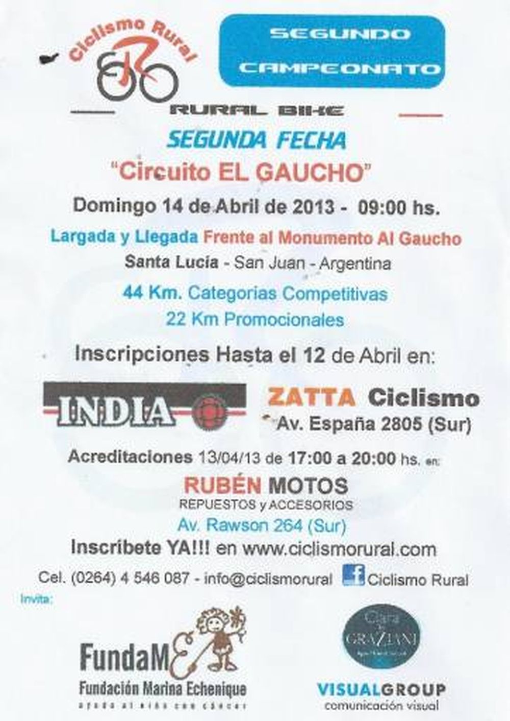 Organizan una carrera de bici en beneficio de niños con cáncer