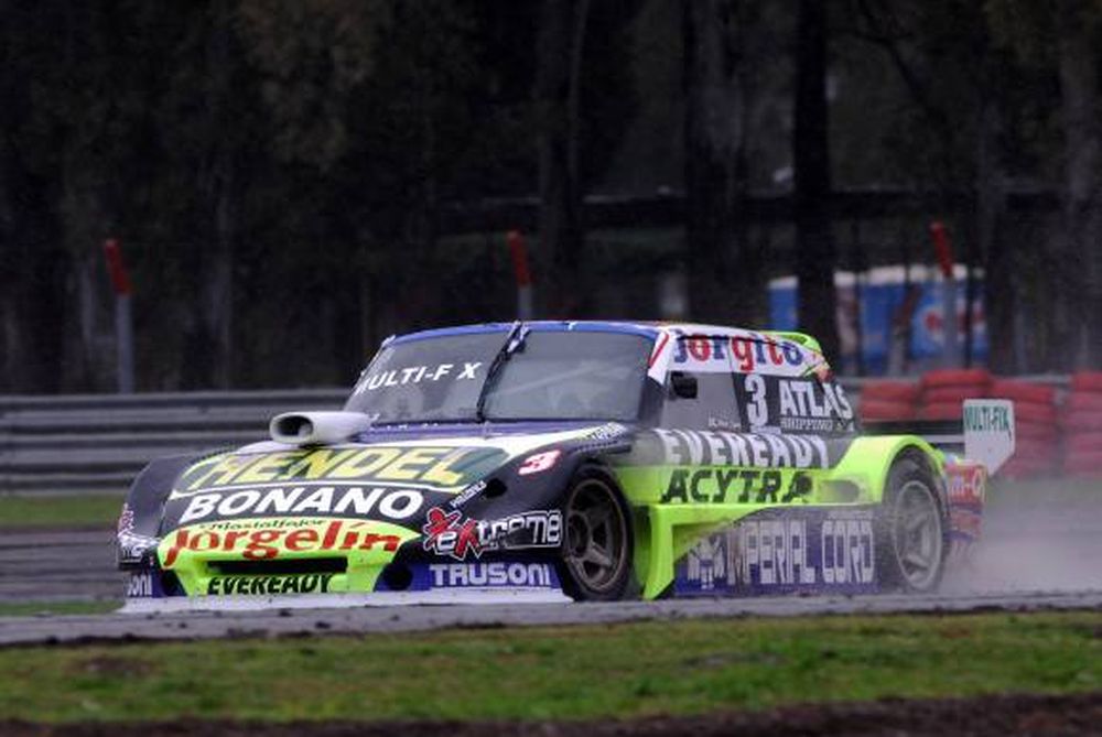 Bajo la lluvia, el mejor fue Moriatis