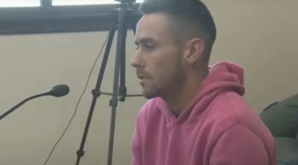 El cantante Juan Cruz Rufino recuperó la libertad el caso por violencia de género