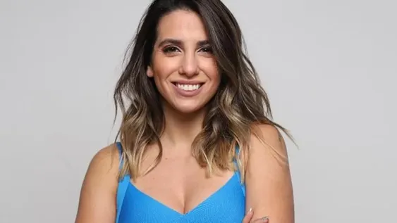 Cinthia Fernández lució una bikini culotte Barbiecore