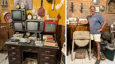 Diario de Cuyo | Medina se desprende de unas 1.000 piezas a las que cuidó con mucho amor por varios años.