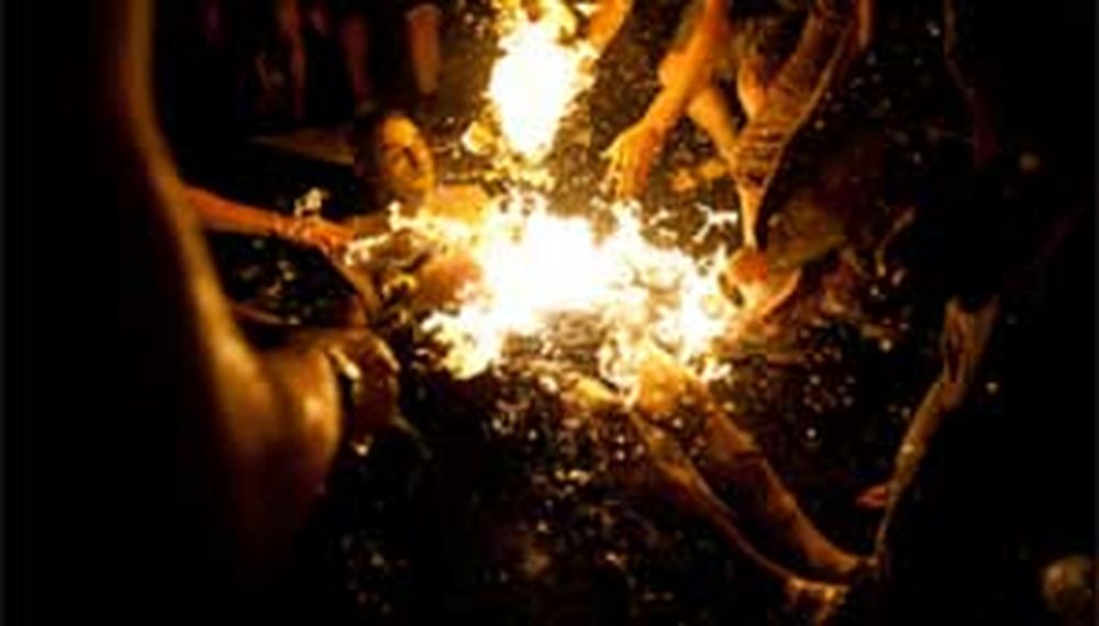 Israelí se prendió fuego