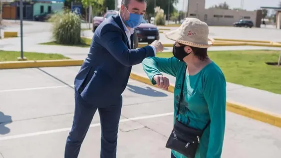 Fabián Martin, aislado y con síntomas por un caso de Covid-19 de un contacto estrecho