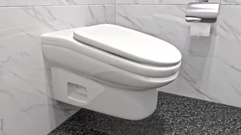 Crean un inodoro para evitar que los empleados pasen mucho tiempo en el baño