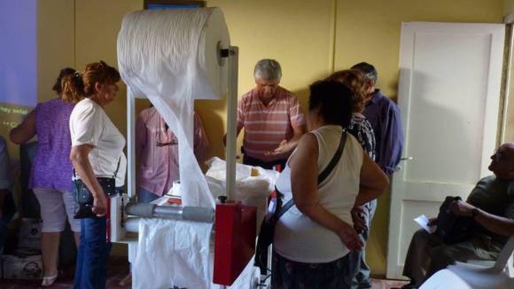 Los abuelos de Jáchal ya podrán producir pañales