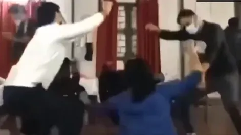 [VIDEO] Están en cuarentena por el coronavirus y bailaron para no deprimirse