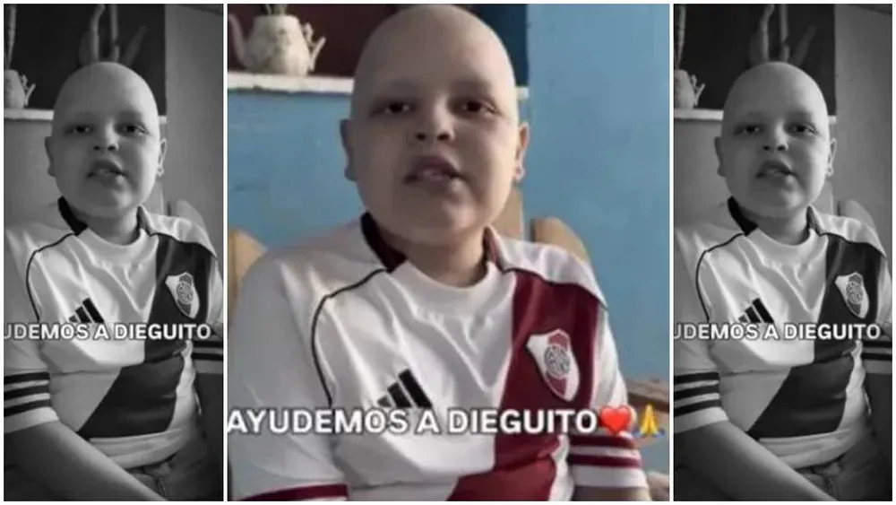 La salud de Diego era seguida por muchas personas que rezaron por su evolución. Foto: Gentileza