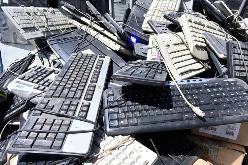 Primera jornada de reciclaje en Rawson