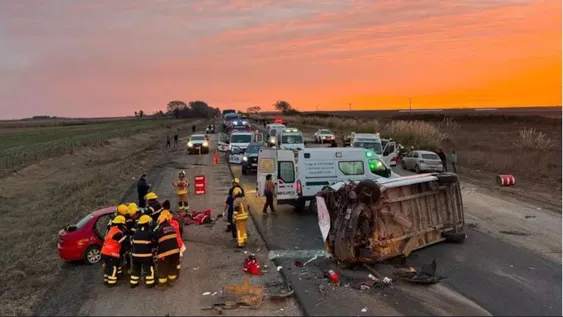 Accidente fatal en Córdoba. Foto: Gentileza