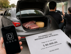 El caso se resolvió tres meses después, con una reparación integral del daño propuesta por el conductor de Uber.&nbsp;