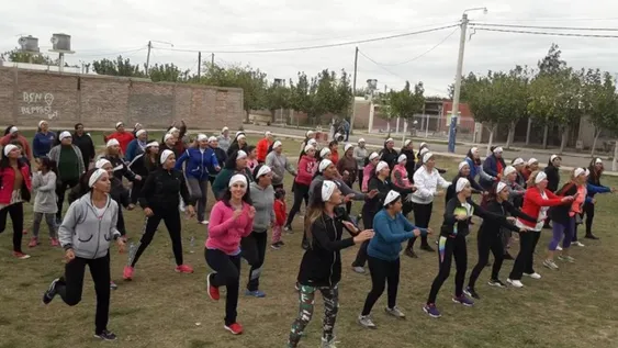 Con zumba buscan parar el maltrato hacia las mujeres