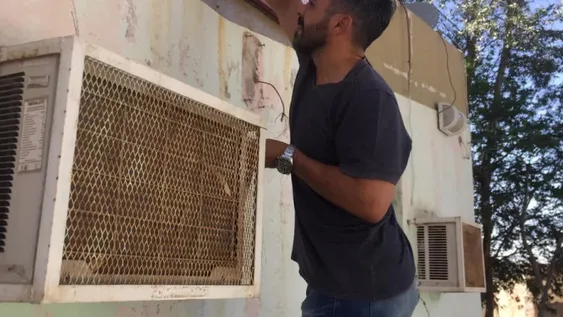 Salen a pintar los centros de salud para agradecer por los servicios que prestan