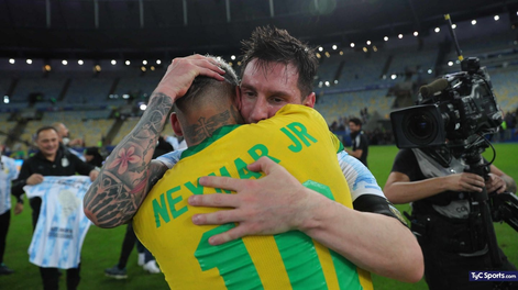 Neymar le dedicó un emotivo mensaje a Lionel Messi antes de su último partido con la Selección argentina.