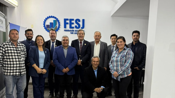 empresarios de san juan avanzan en alianzas con chile para el intercambio comercial y apuntan a la pavimentacion de agua negra