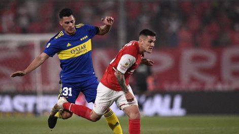 Con uno menos, Boca cayó ante Independiente en Avellaneda