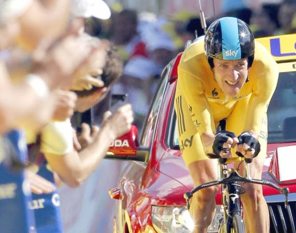 Wiggins voló y le sacó  más ventaja a Evans