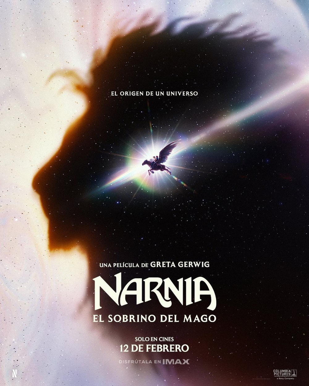 Netflix compartió el afiche oficial de Narnia: El sobrino del mago, la nueva película dirigida por Greta Gerwig que contará el origen del universo creado por C. S. Lewis.