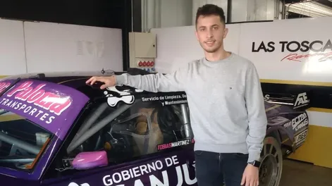 Tobías Martínez partirá en el 9no puesto de su serie: “Siento que voy sobre hielo”