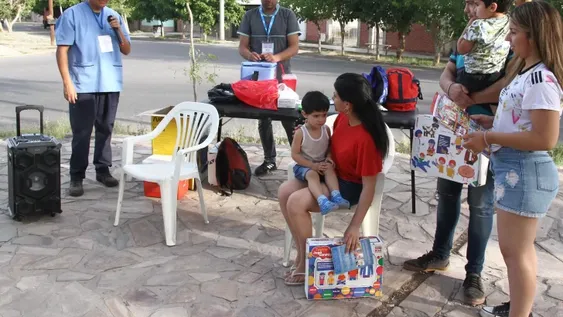 Vacunaron a más de 41.000 niños contra la rubéola y el sarampión