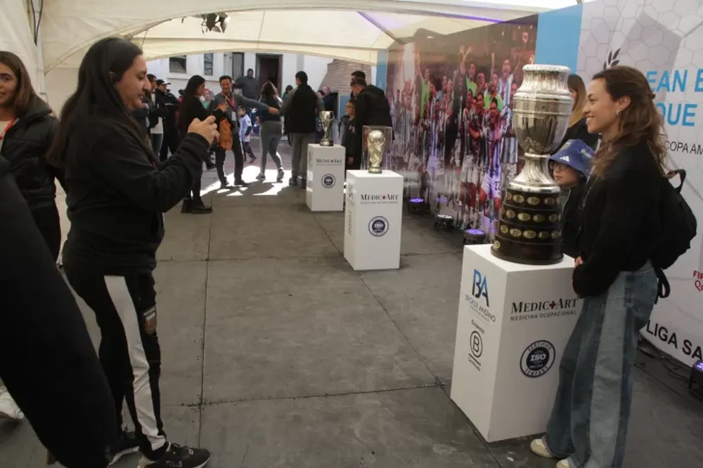 Entre el 2024 y lo que va del año, las copas de la Selección Argentina de Fútbol visitaron varias veces San Juan.