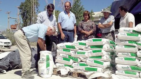 Primera exportación de insumos orgánicos por Agua Negra